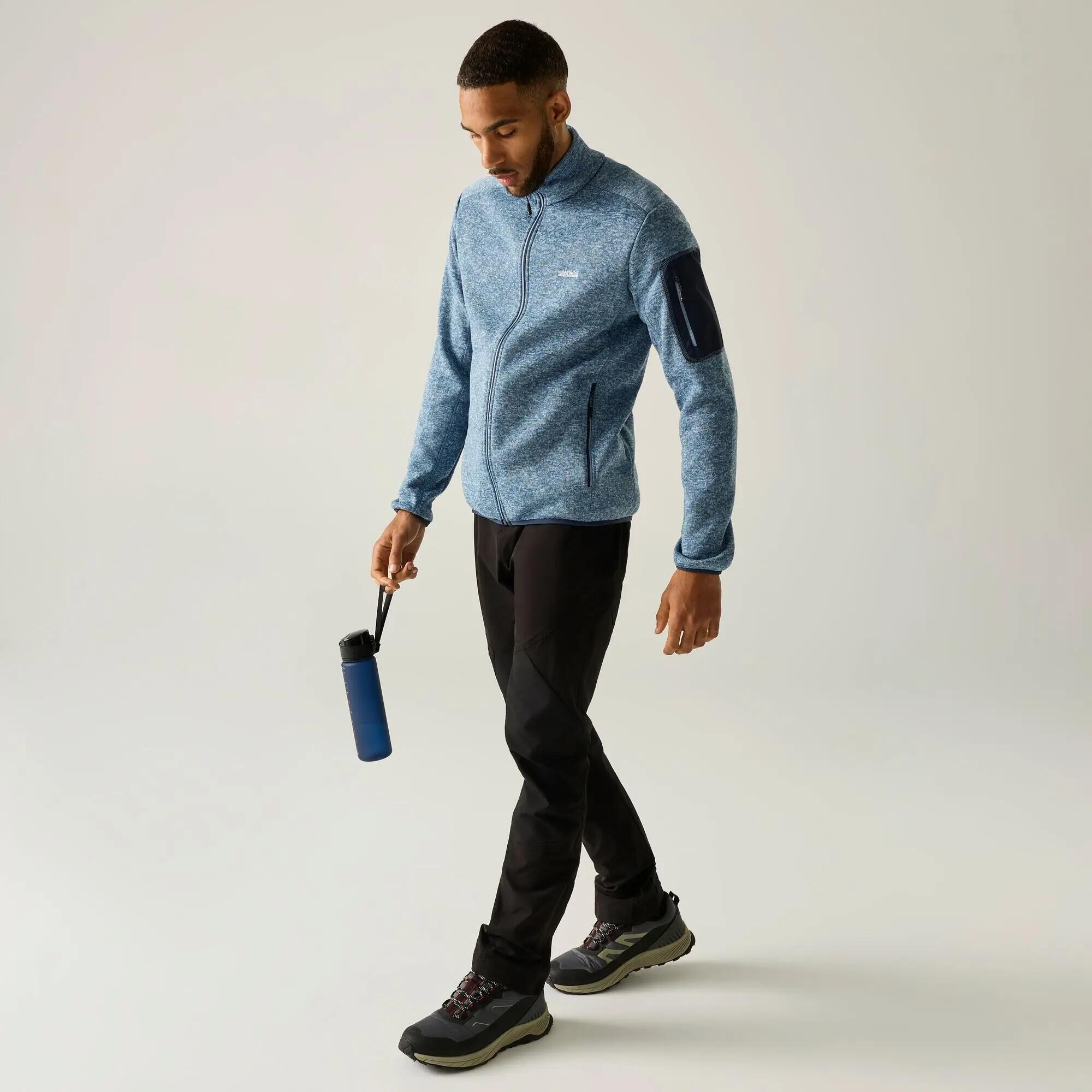 Felpa isolante da uomo Newhill in stretch con zip completa 2/10