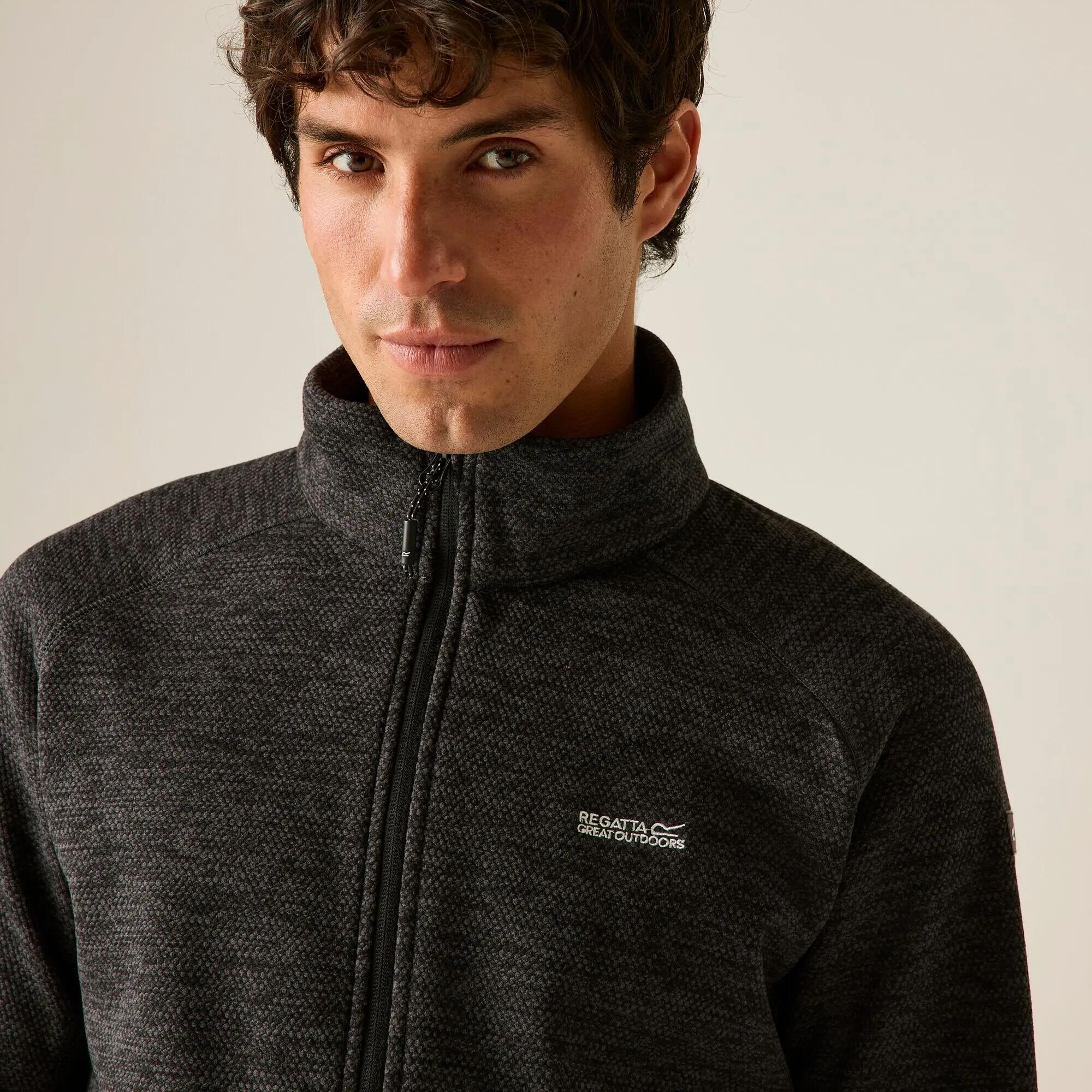 Felpa da uomo Harrow con zip intera 5/10