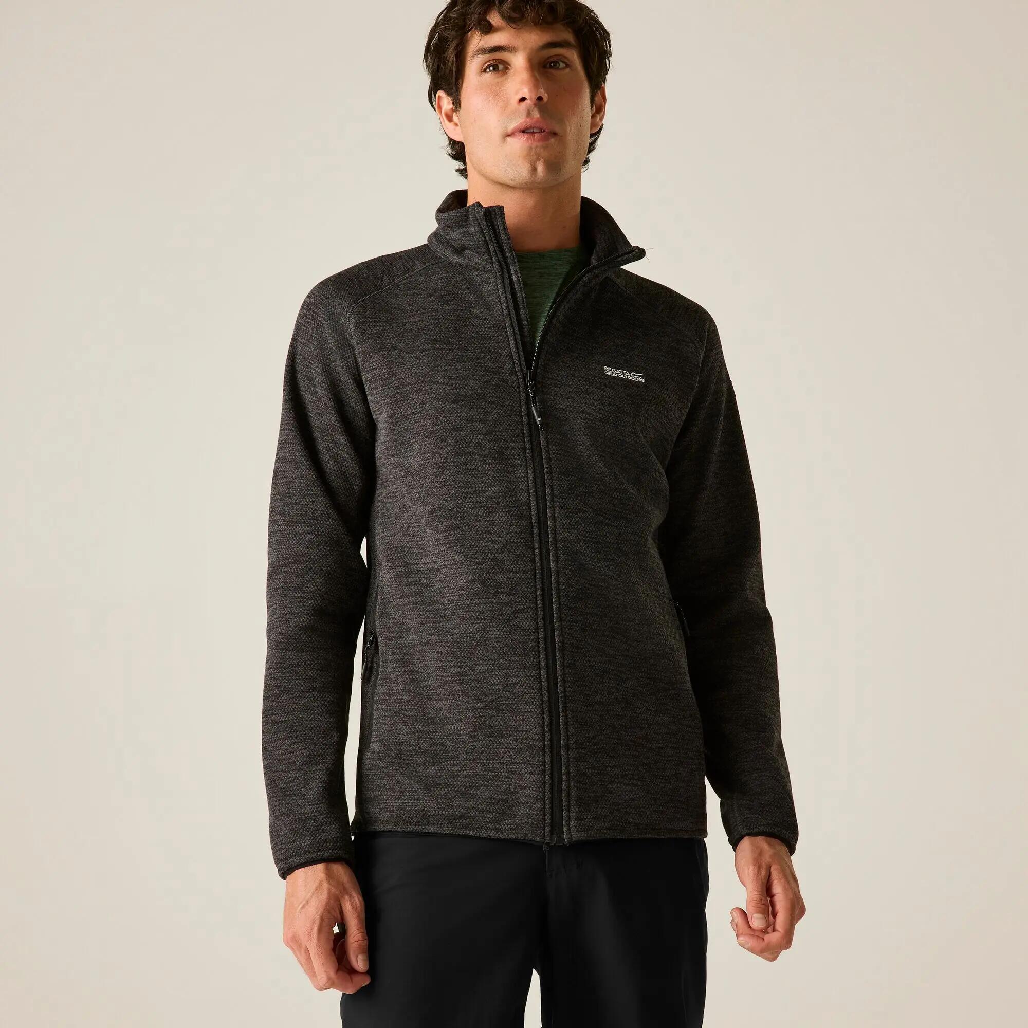 Felpa da uomo Harrow con zip intera 4/10