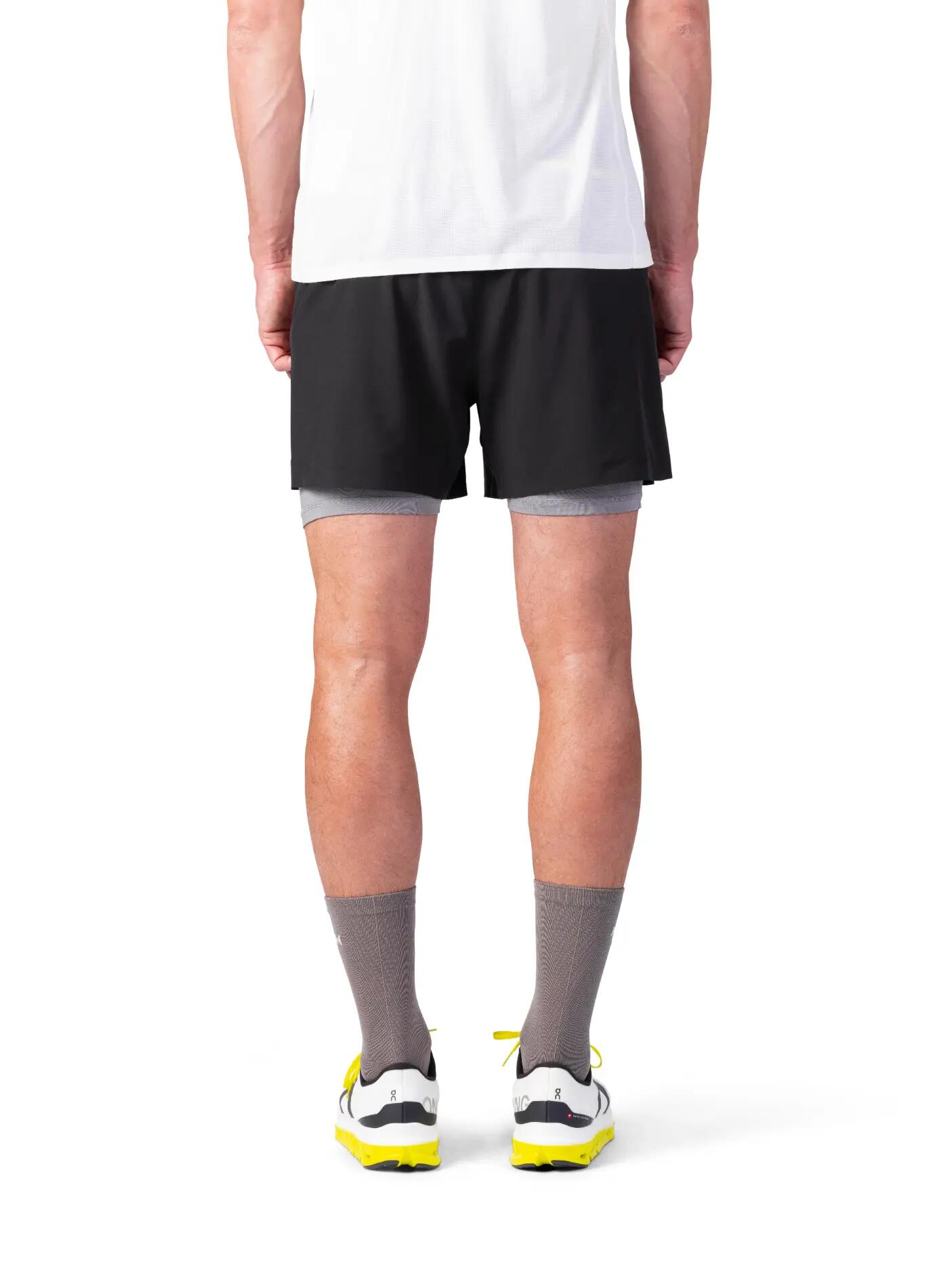 Pantaloncini da corsa da uomo con pantaloncini interni Hannah 3/7