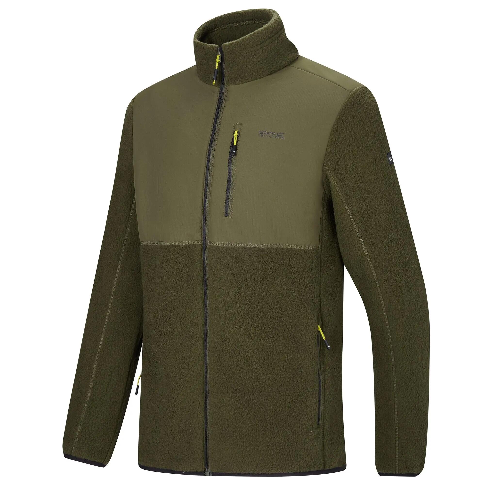 Felpa da uomo Morran con zip intera e resistente all'acqua 8/11