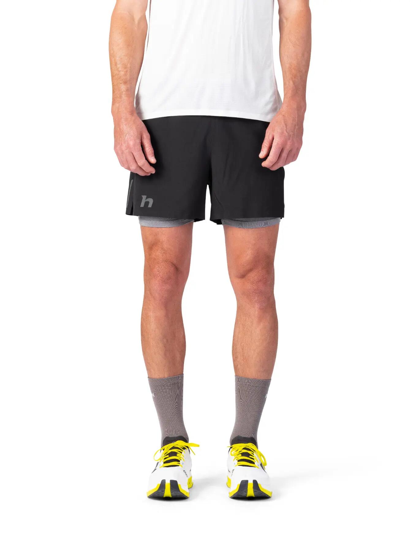 Pantaloncini da corsa da uomo con pantaloncini interni Hannah 2/7