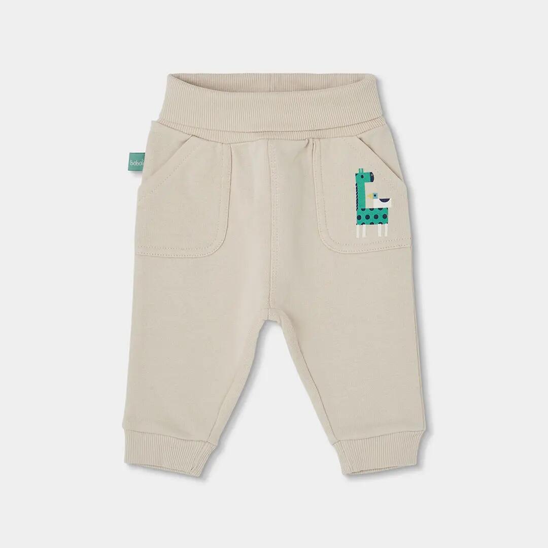 Conjunto punto bebé niño estampado geométrico verde 4/7