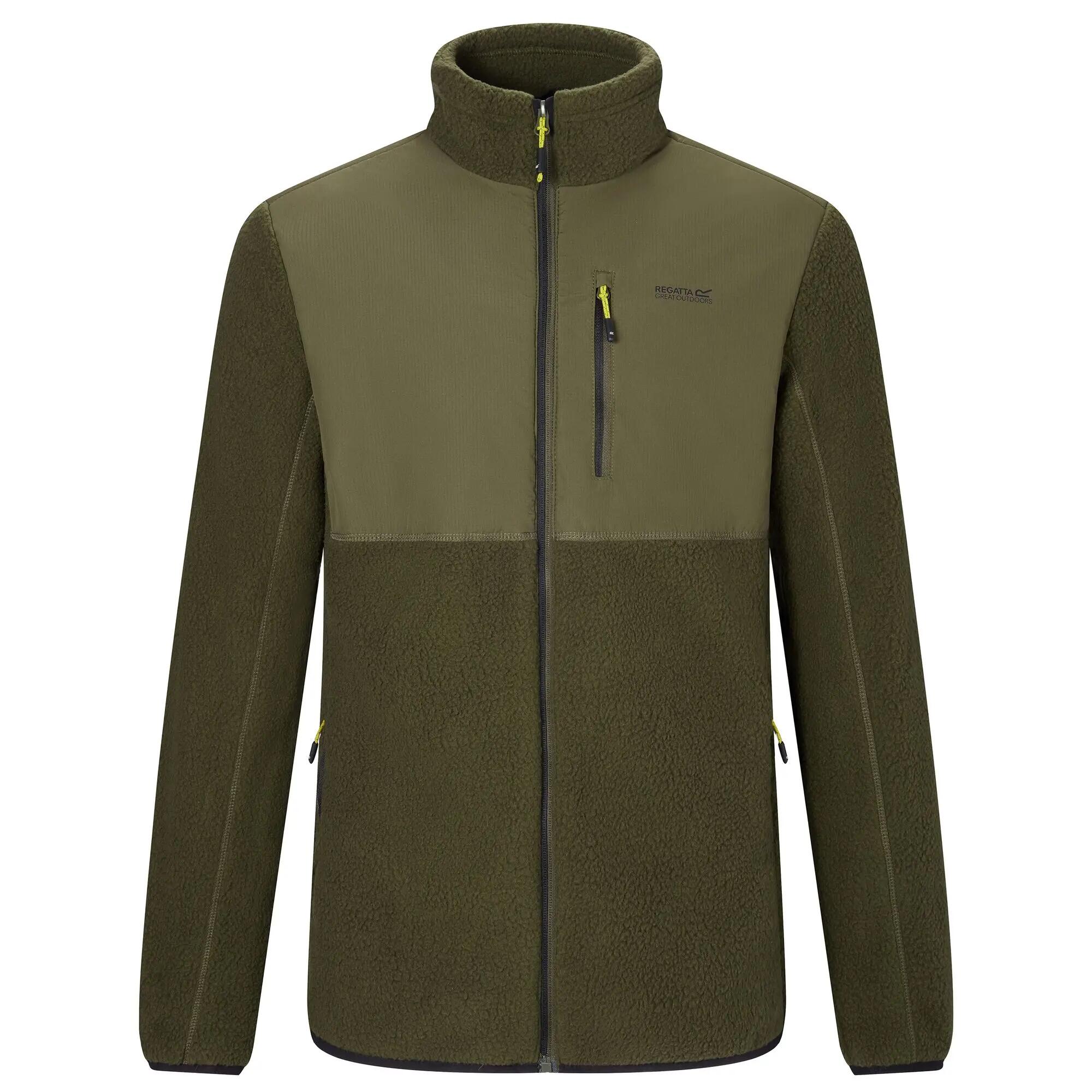 Felpa da uomo Morran con zip intera e resistente all'acqua 7/11