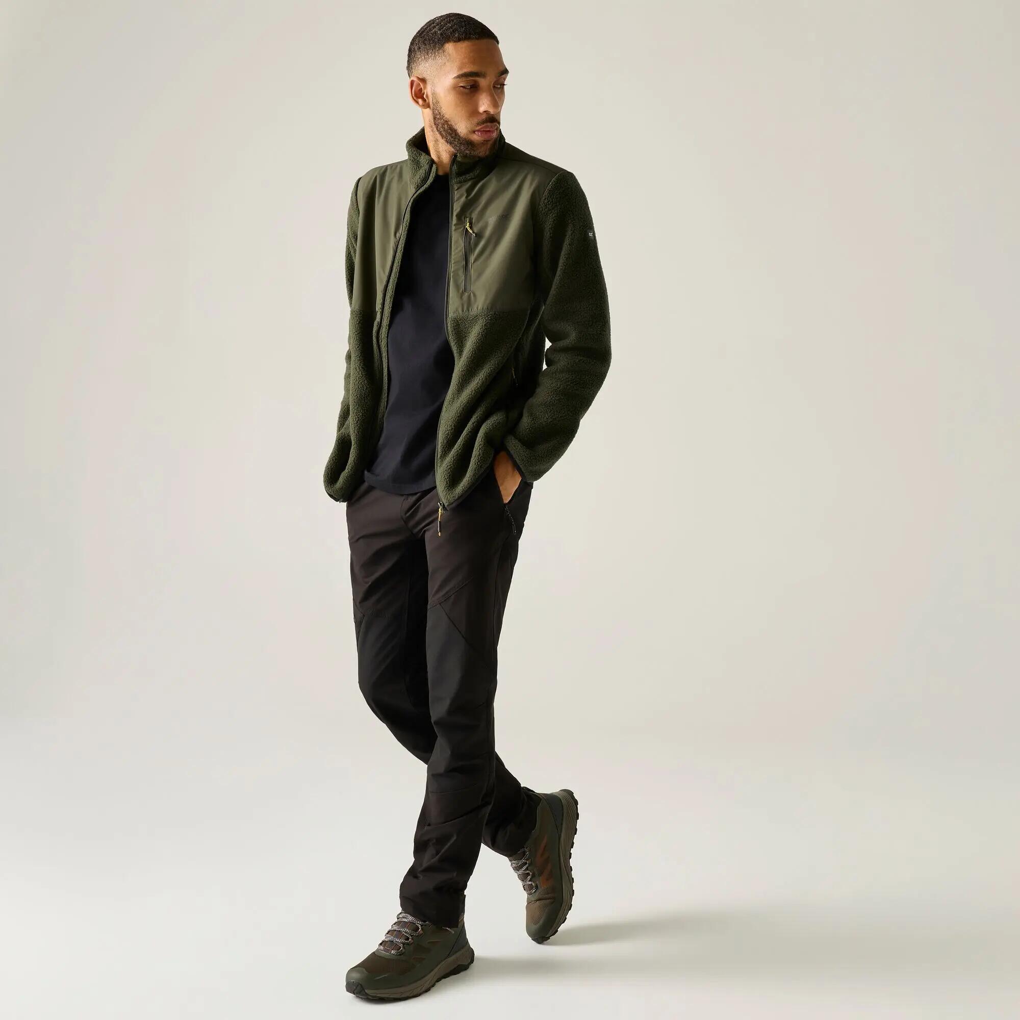 Felpa da uomo Morran con zip intera e resistente all'acqua 5/11