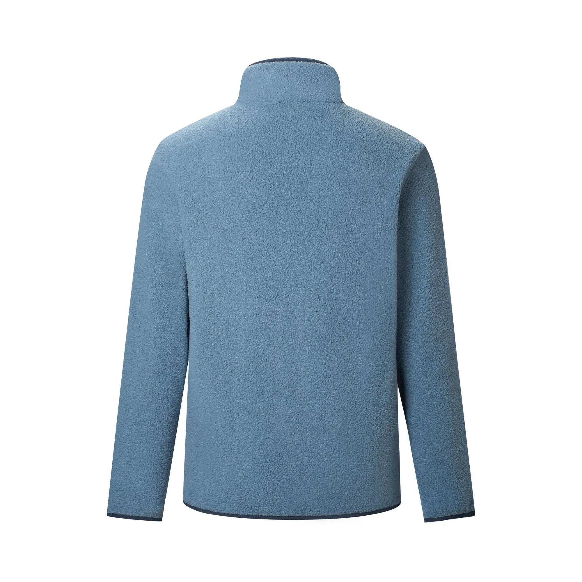 Męska bluza polarowa Frankie Borg Color Block z zamkiem błyskawicznym 10/11