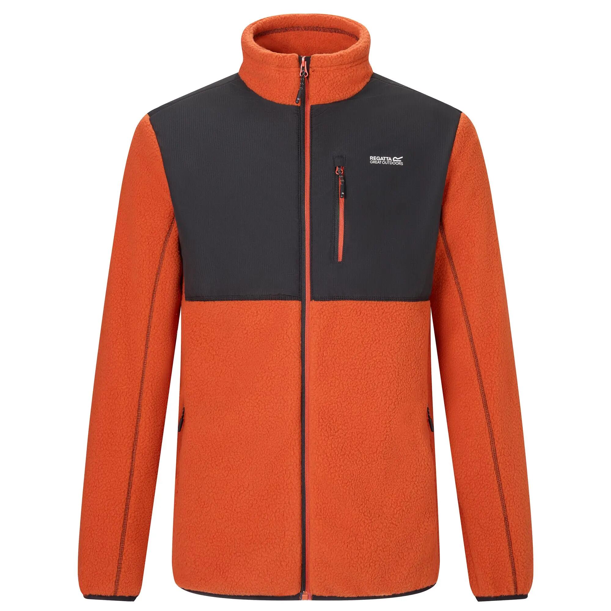 Felpa da uomo Morran con zip intera e resistente all'acqua 7/11