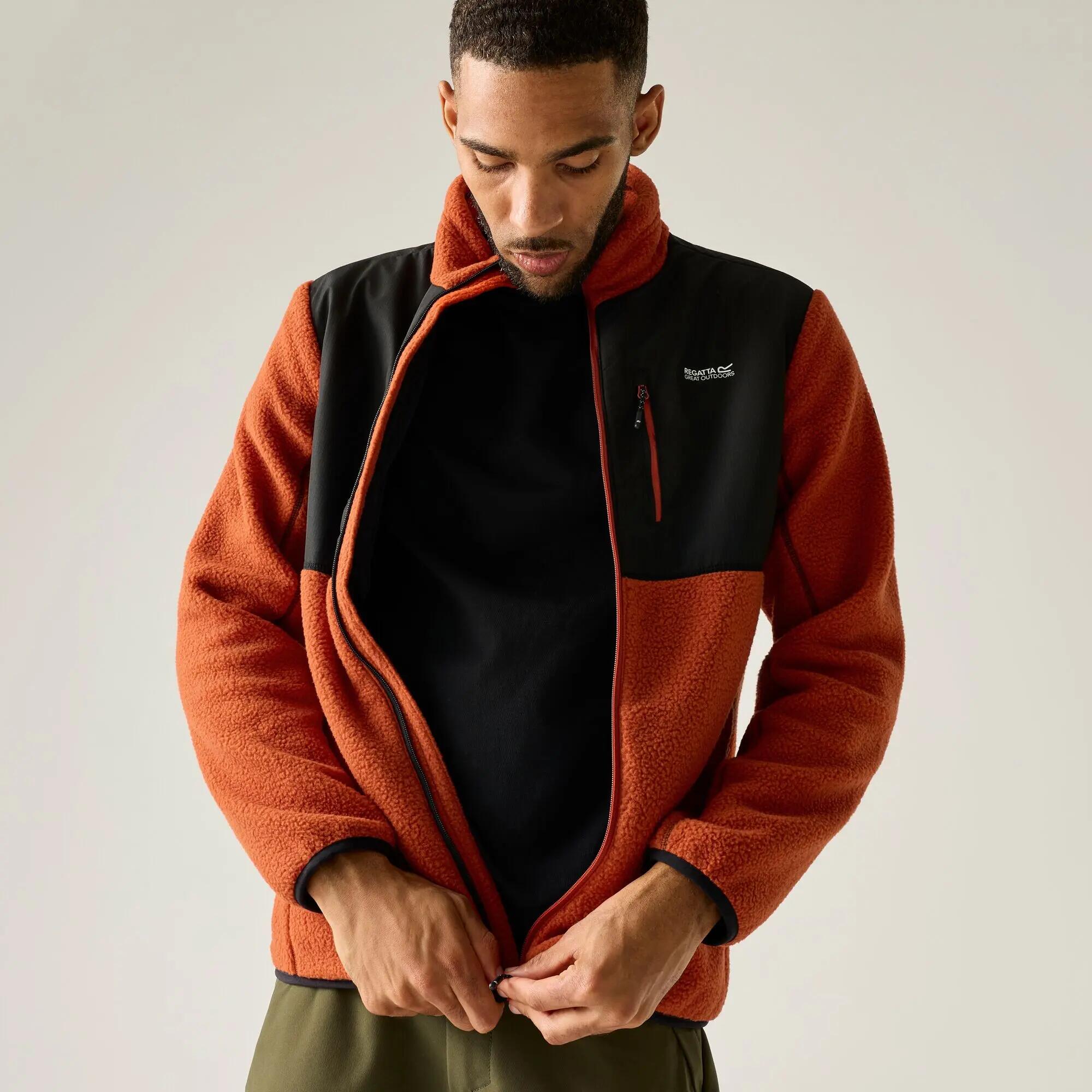 Felpa da uomo Morran con zip intera e resistente all'acqua 5/11
