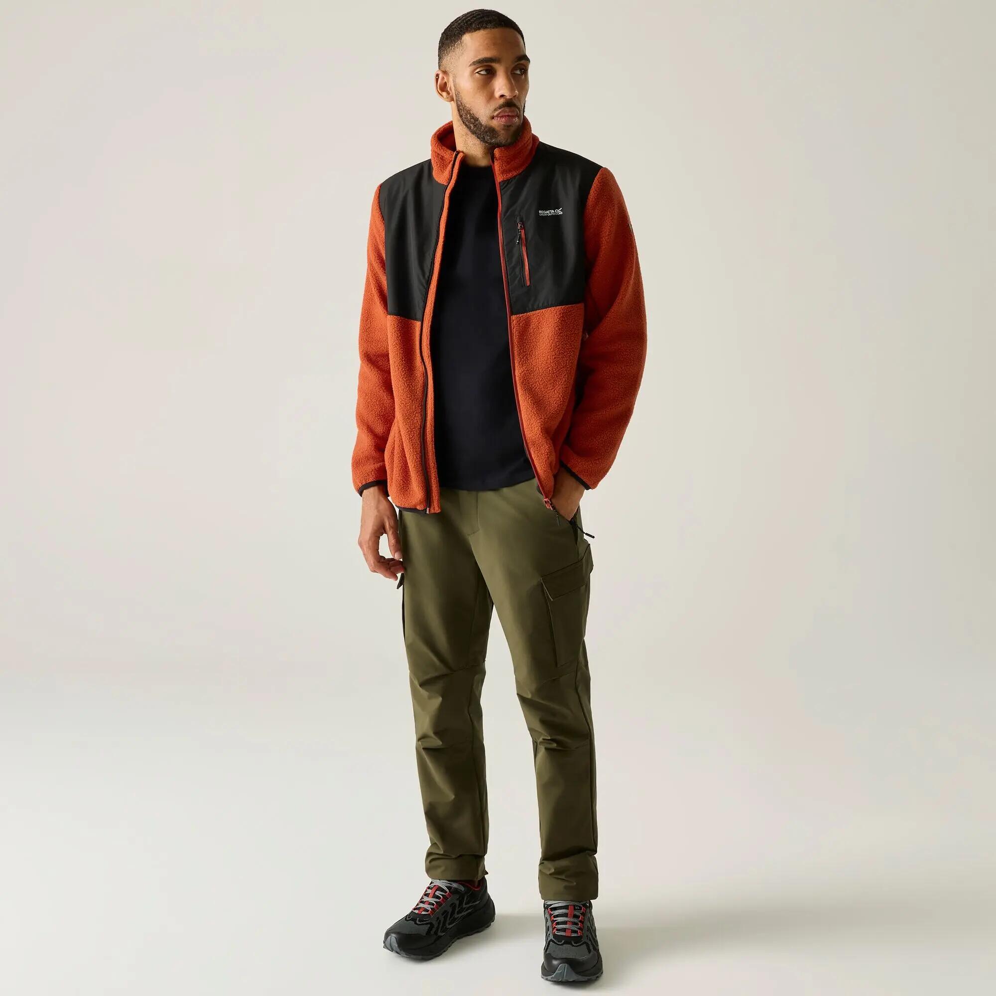 Felpa da uomo Morran con zip intera e resistente all'acqua 4/11
