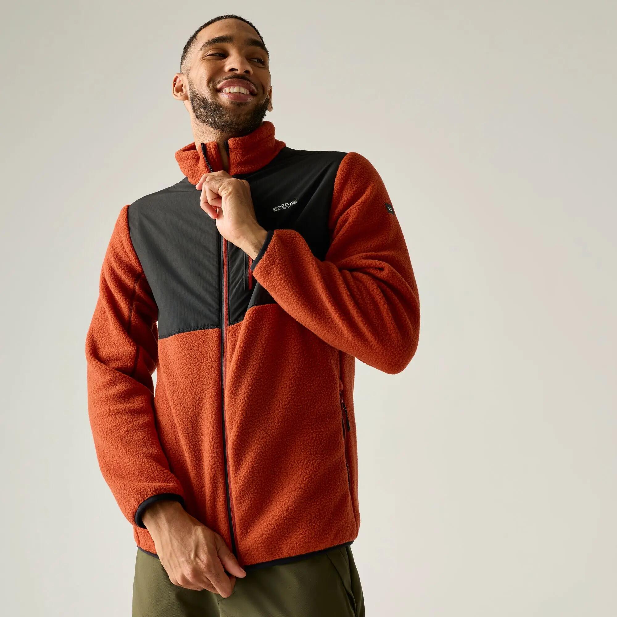 Felpa da uomo Morran con zip intera e resistente all'acqua 2/11