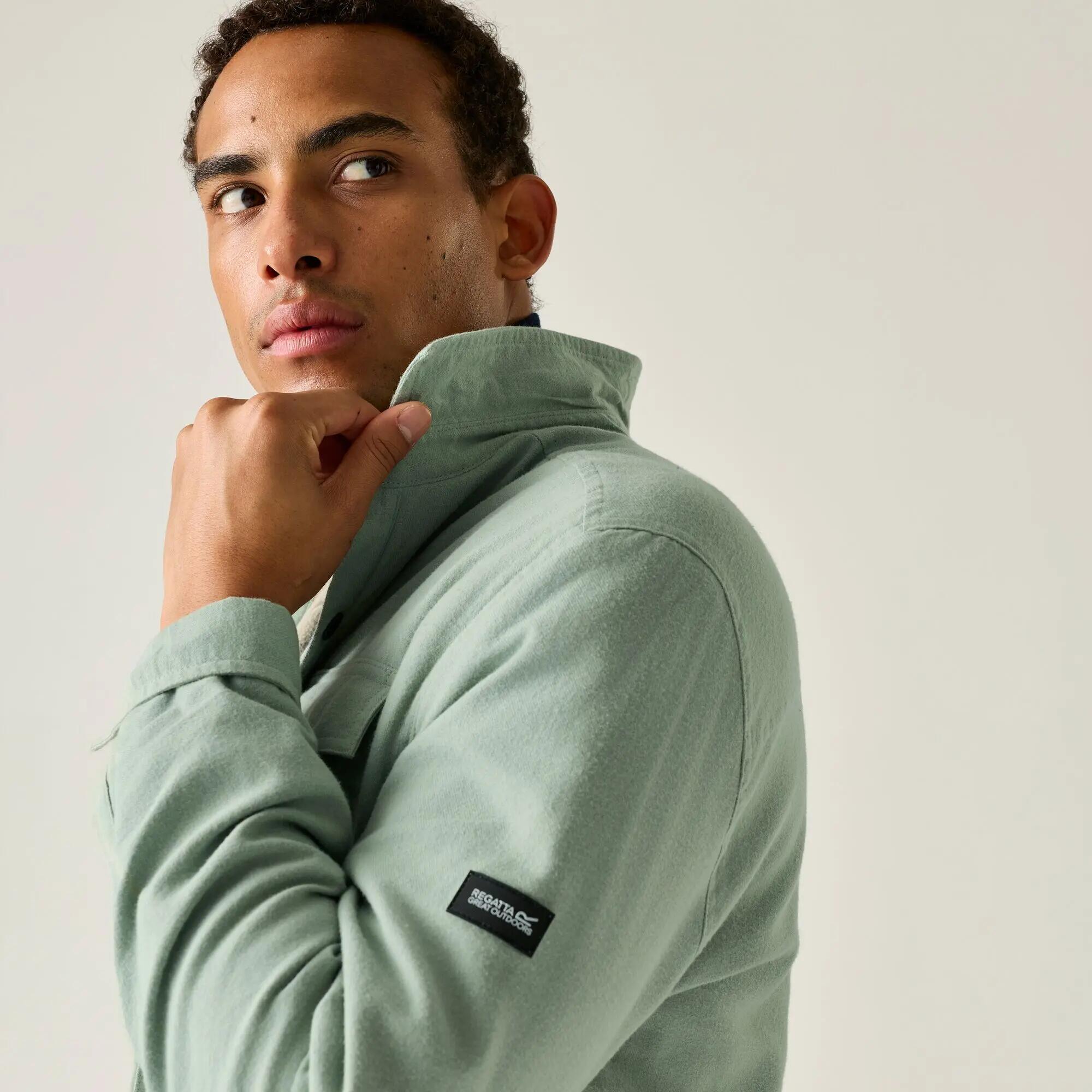 Spennith Shacket Shirt mit Fleecefutter für Herren 6/11