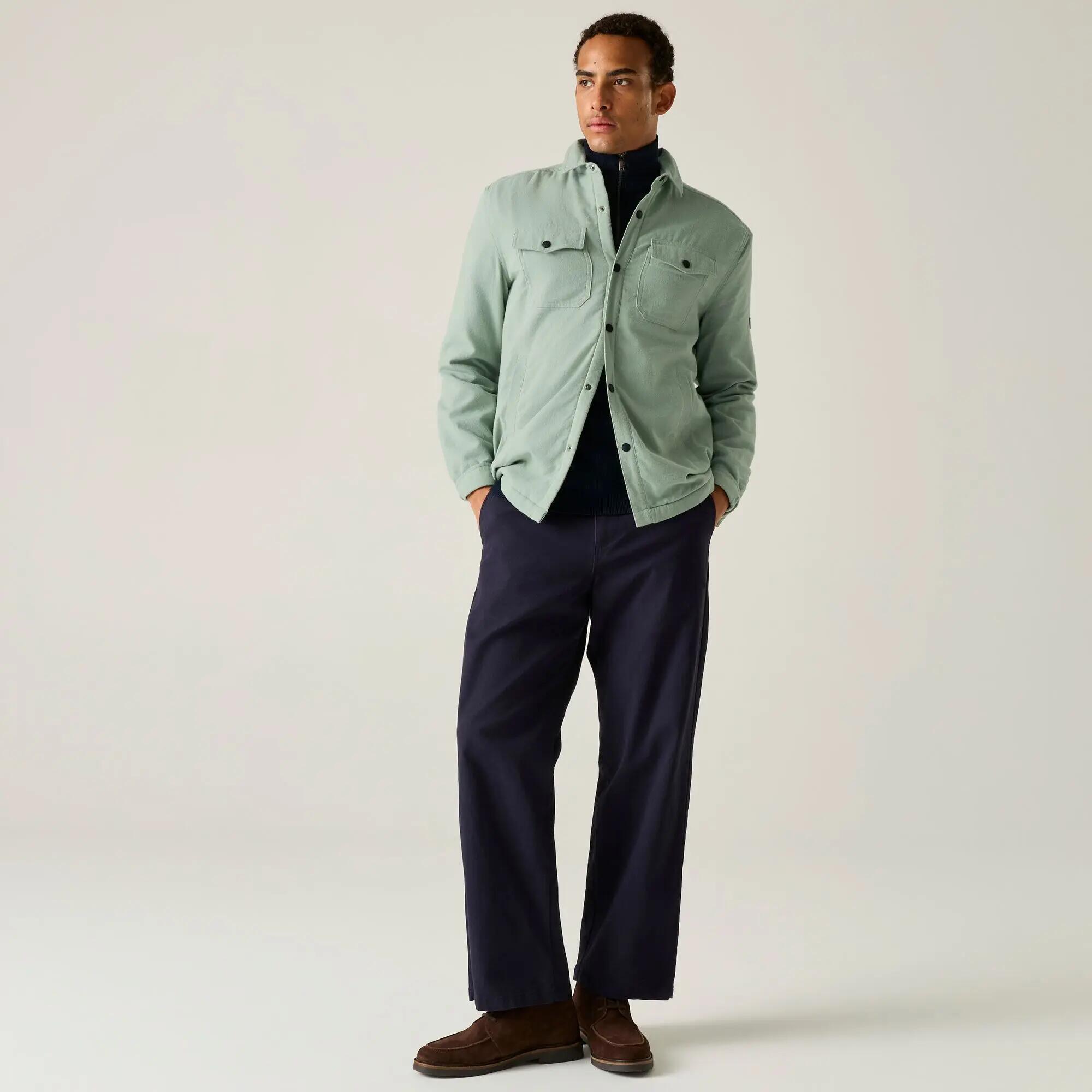 Spennith Shacket Shirt mit Fleecefutter für Herren 4/11