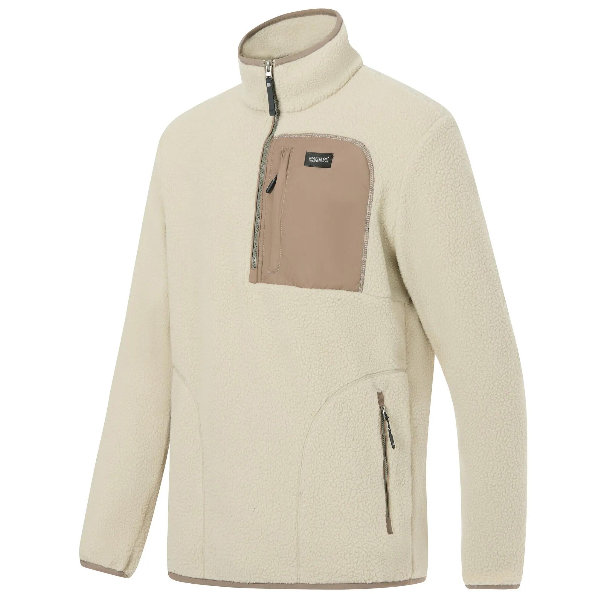 Polaire à demi-zip Frankie Borg pour homme 8/10