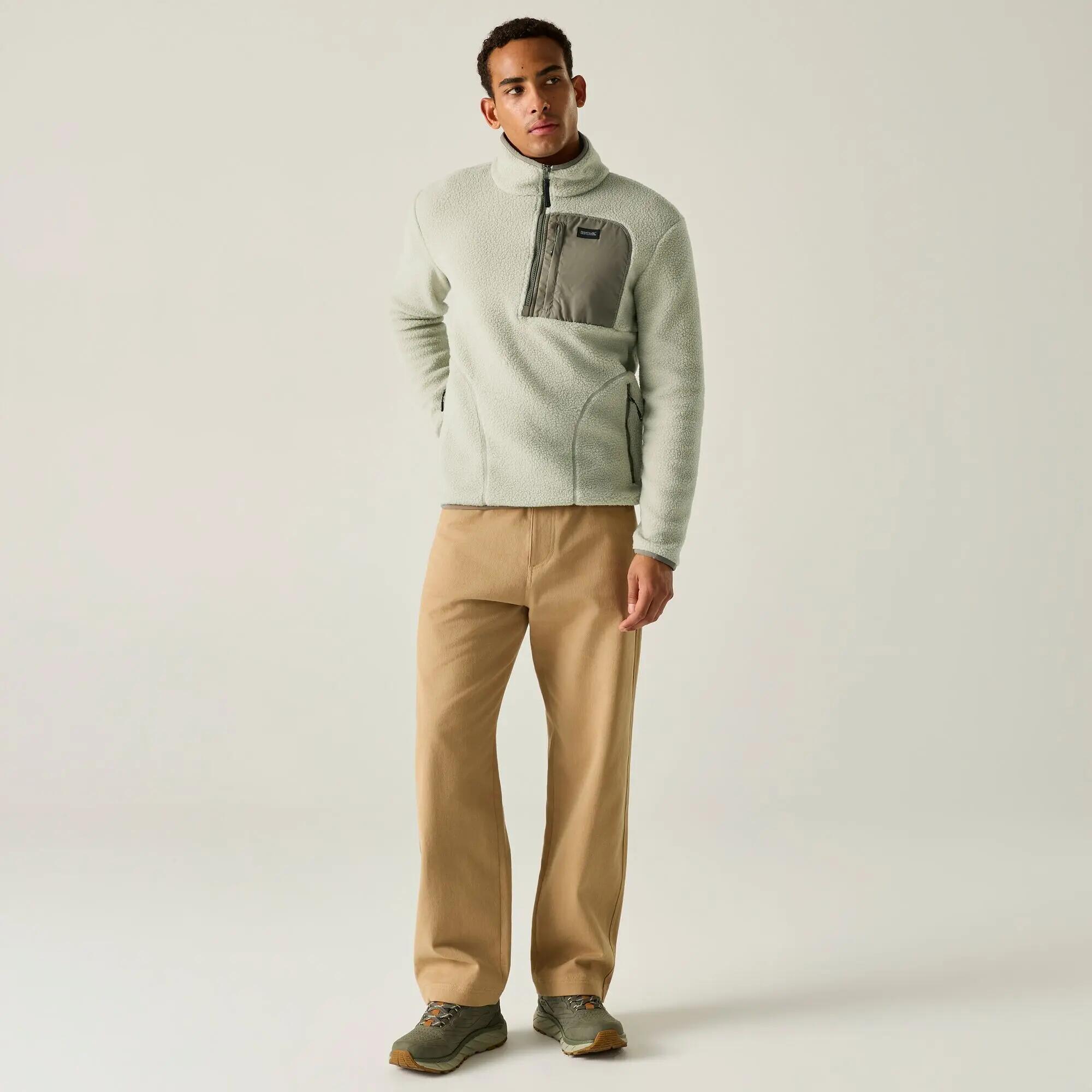 Polaire à demi-zip Frankie Borg pour homme 4/10