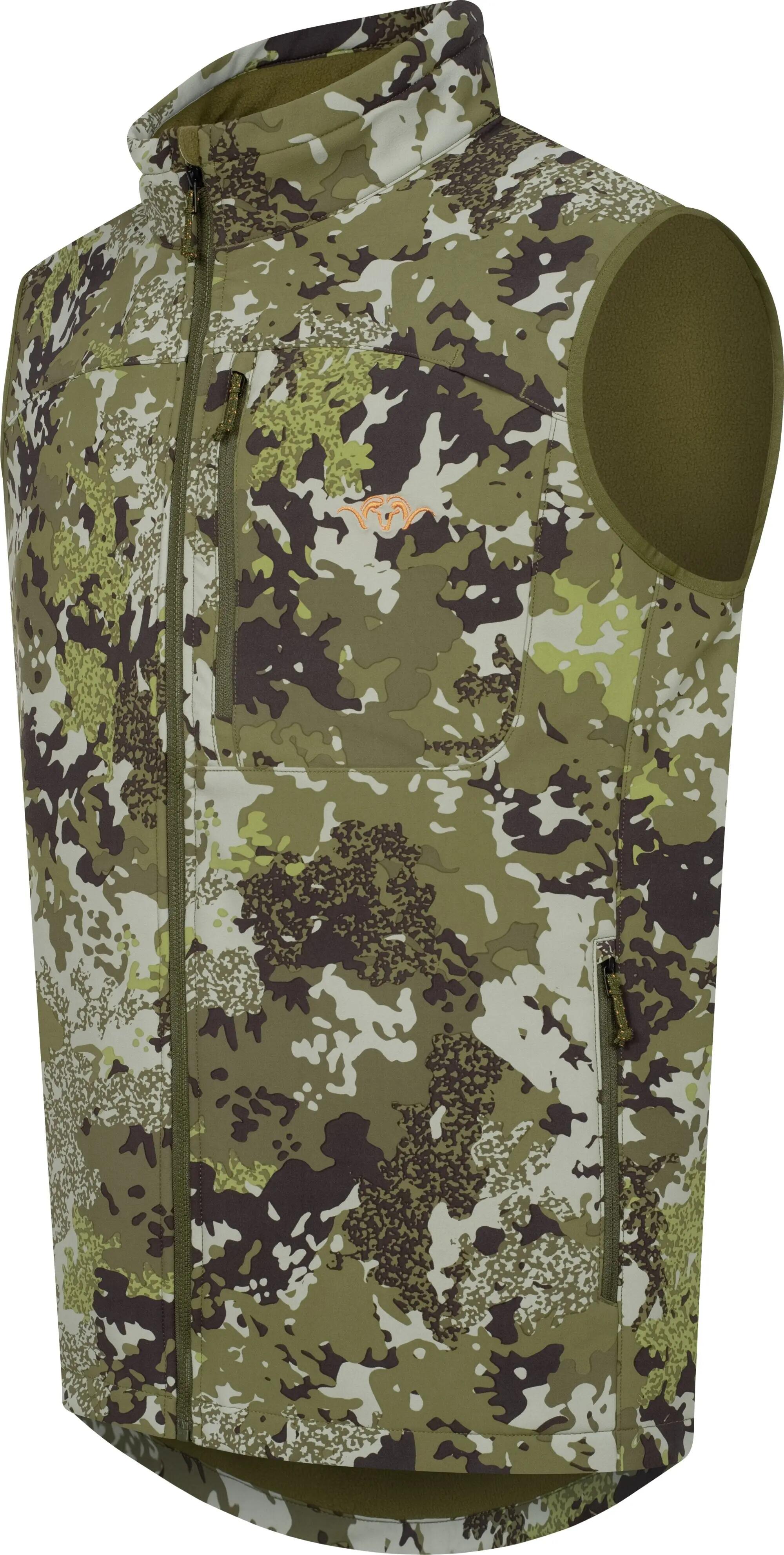 Herren Softshellweste Chase - HunTec Camouflage 3/4