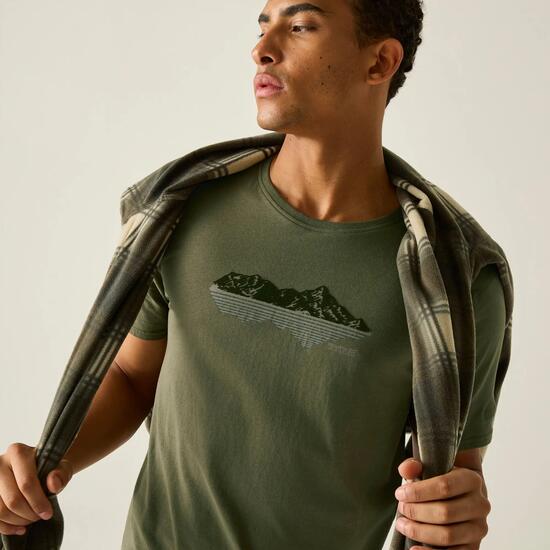 T-shirt graphique à manches courtes Cline IX pour homme