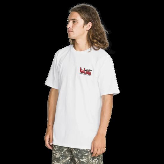 T-shirt - Skate - Unisexe - Stoney Mountain - Manches courtes - Blanc