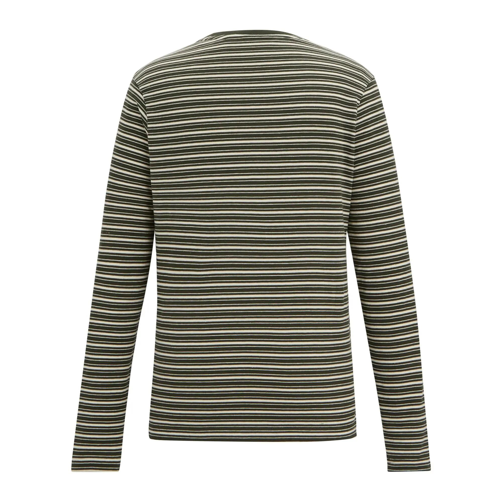 Federica Damen-Langarmshirt mit Rundhalsausschnitt und Streifen 8/10
