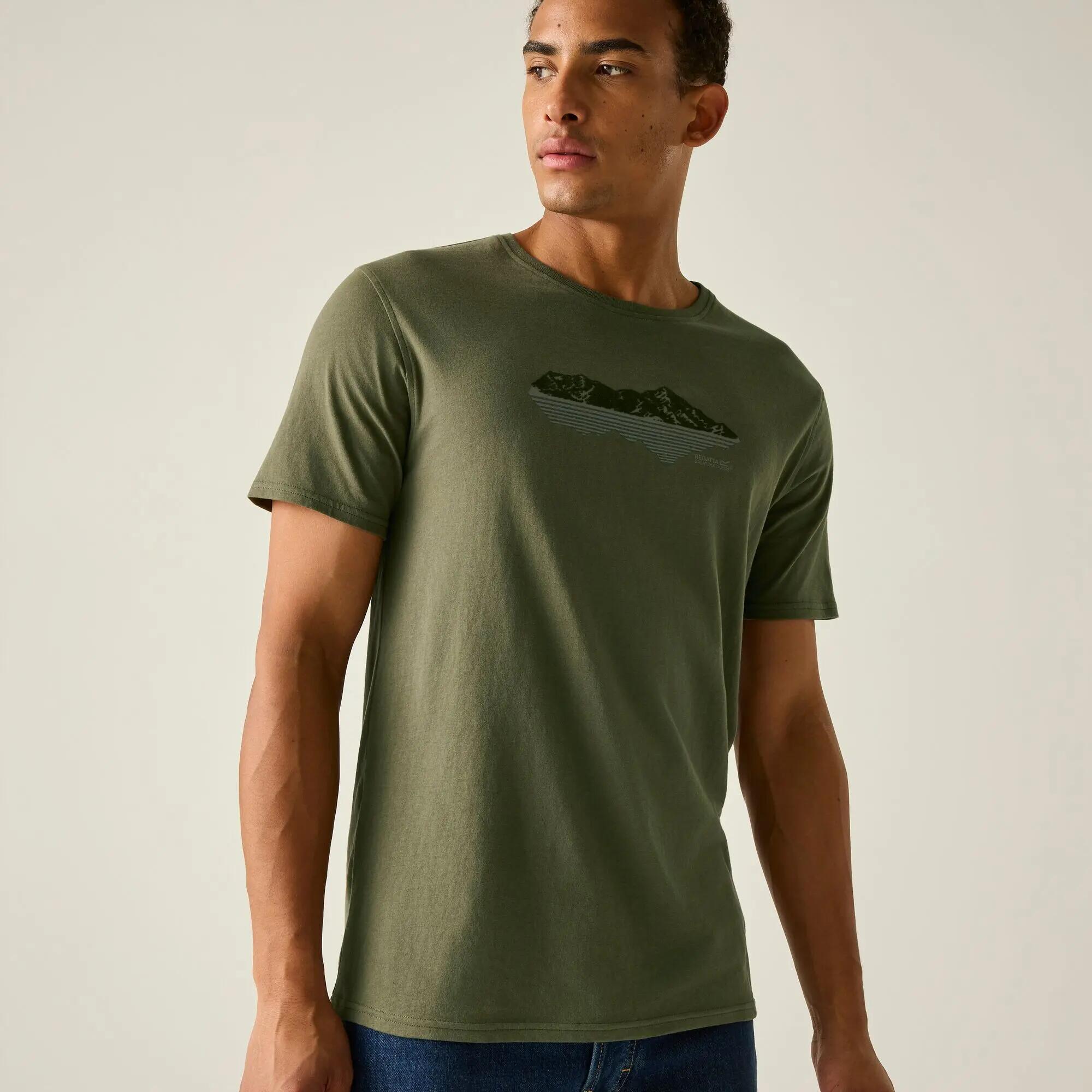 Camiseta gráfica de manga corta Cline IX para hombre 2/5