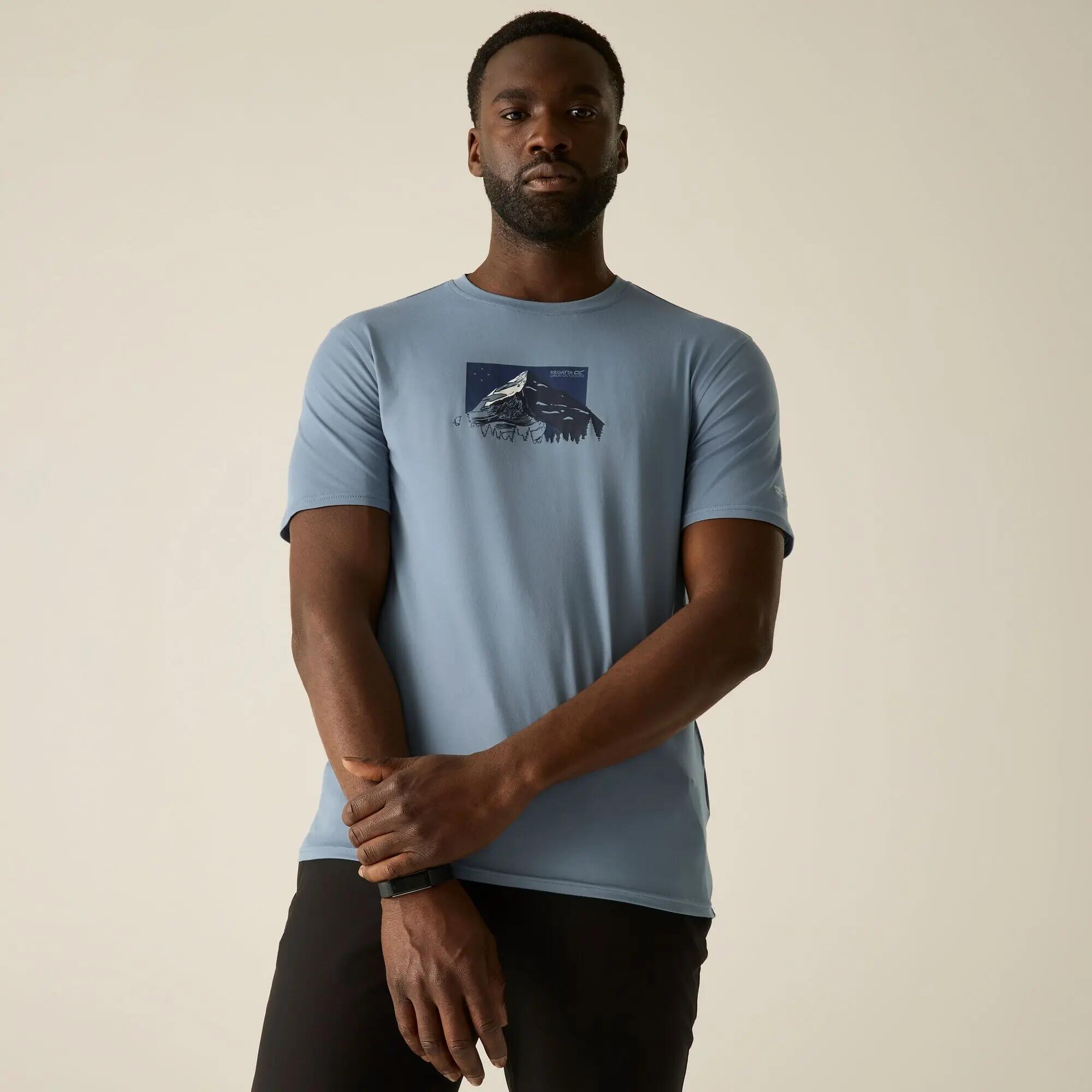 T-shirt elasticizzata da uomo Fingal 5/9