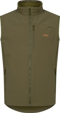 Heren softshell bodywarmer chase - donker olijfgroen