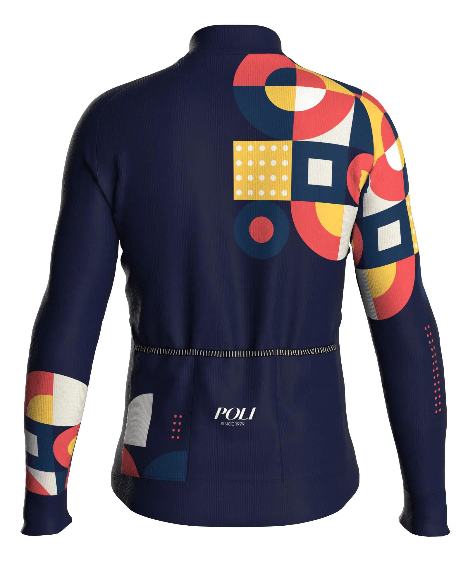 Maillot de ciclismo unisex de manga larga - ROCH BAUHAUS 5/6