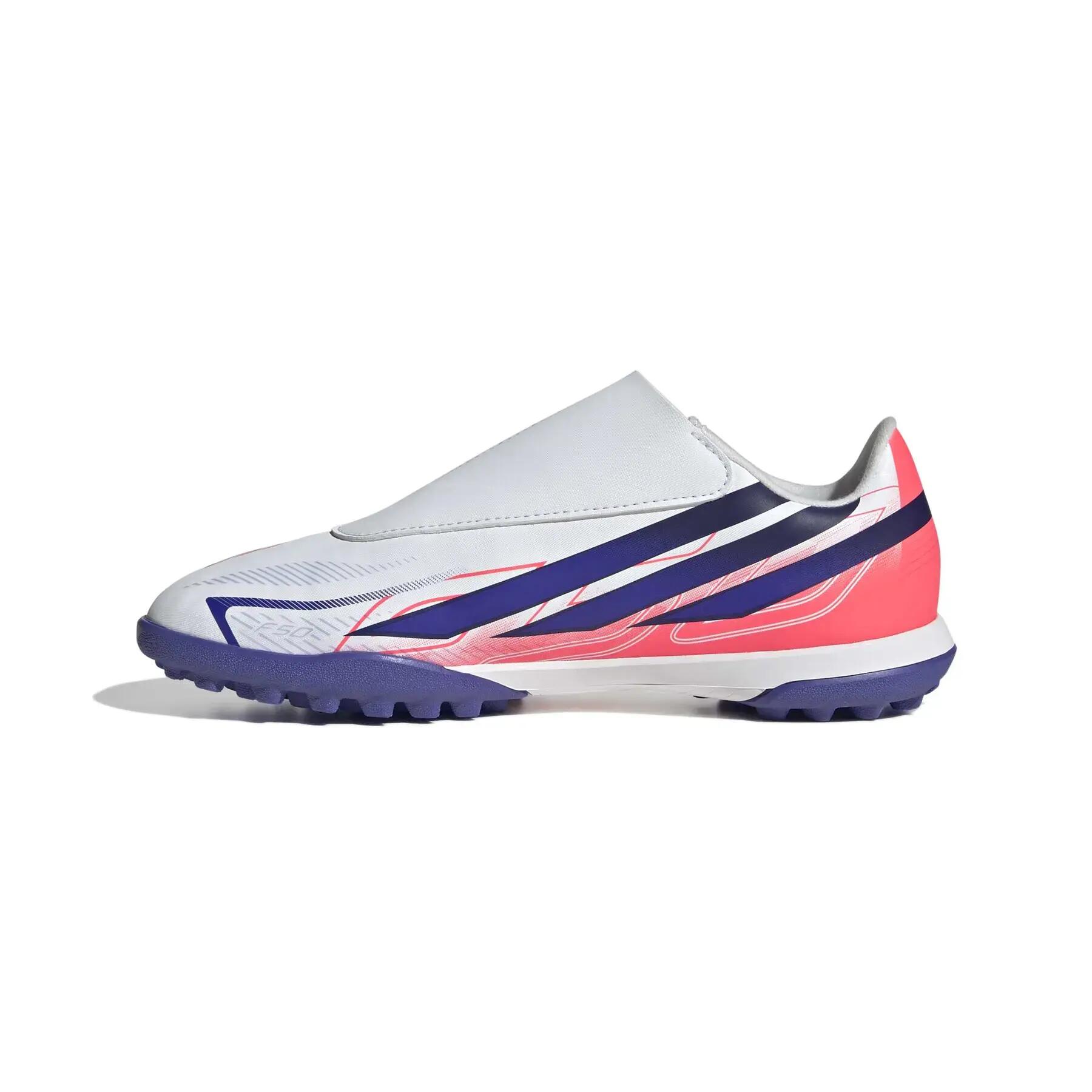 Sapatos de futebol para crianças adidas F50 Hyperfast Club Vel TF 7/7