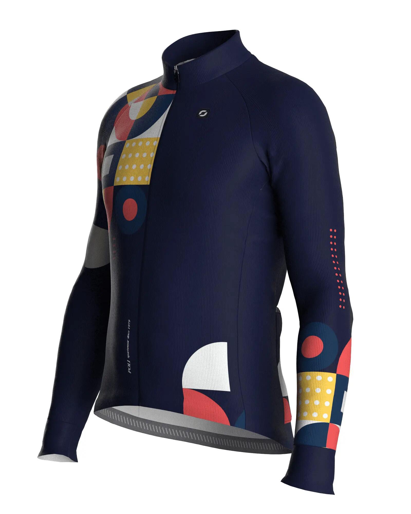 Maillot de ciclismo unisex de manga larga - ROCH BAUHAUS 3/6