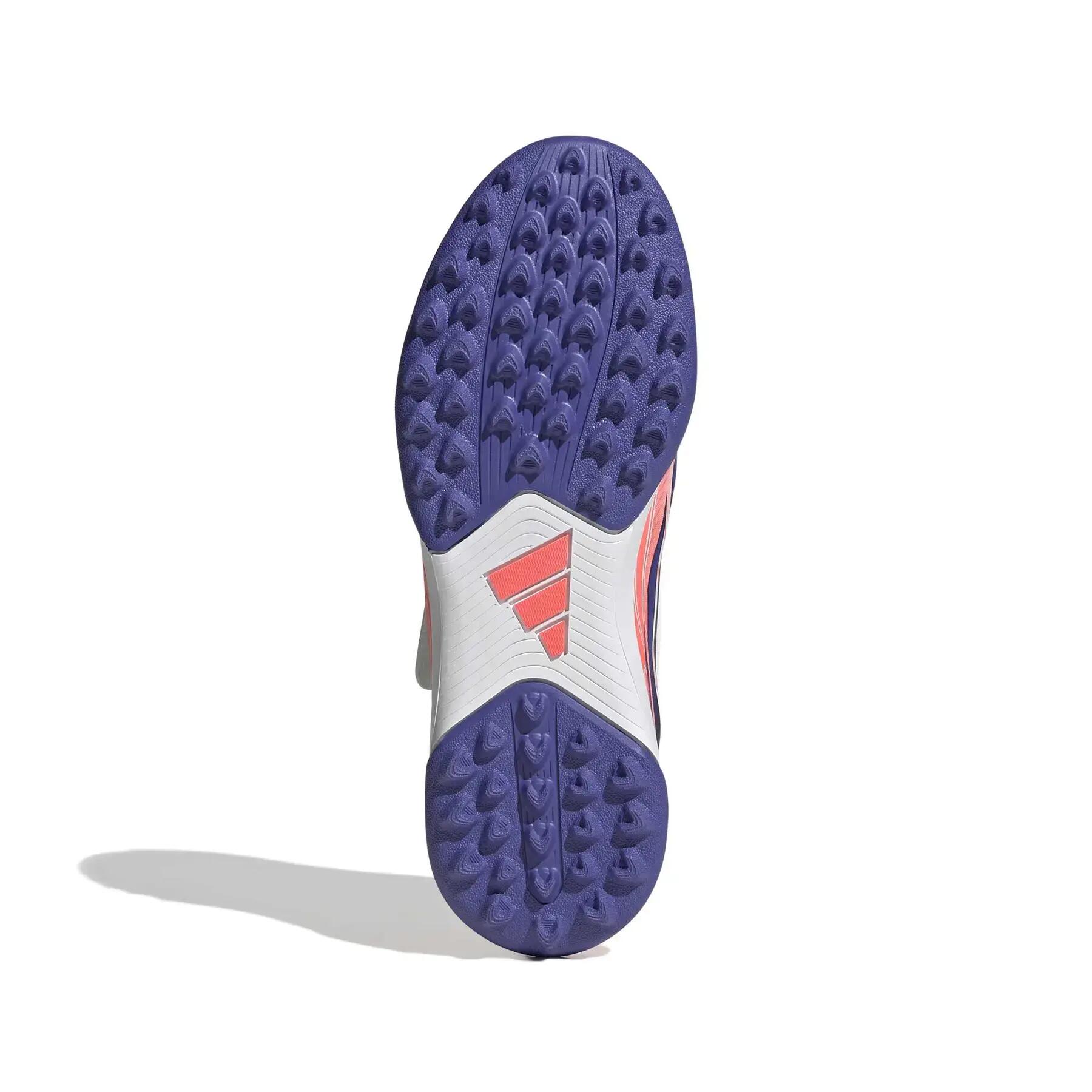 Sapatos de futebol para crianças adidas F50 Hyperfast Club Vel TF 6/7