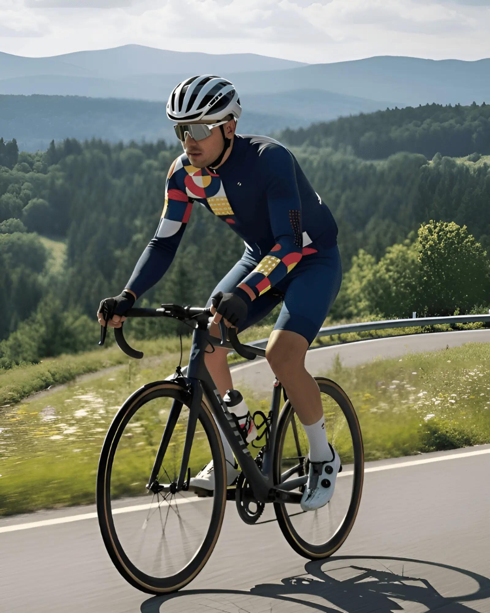 Maillot de ciclismo unisex de manga larga - ROCH BAUHAUS 2/6