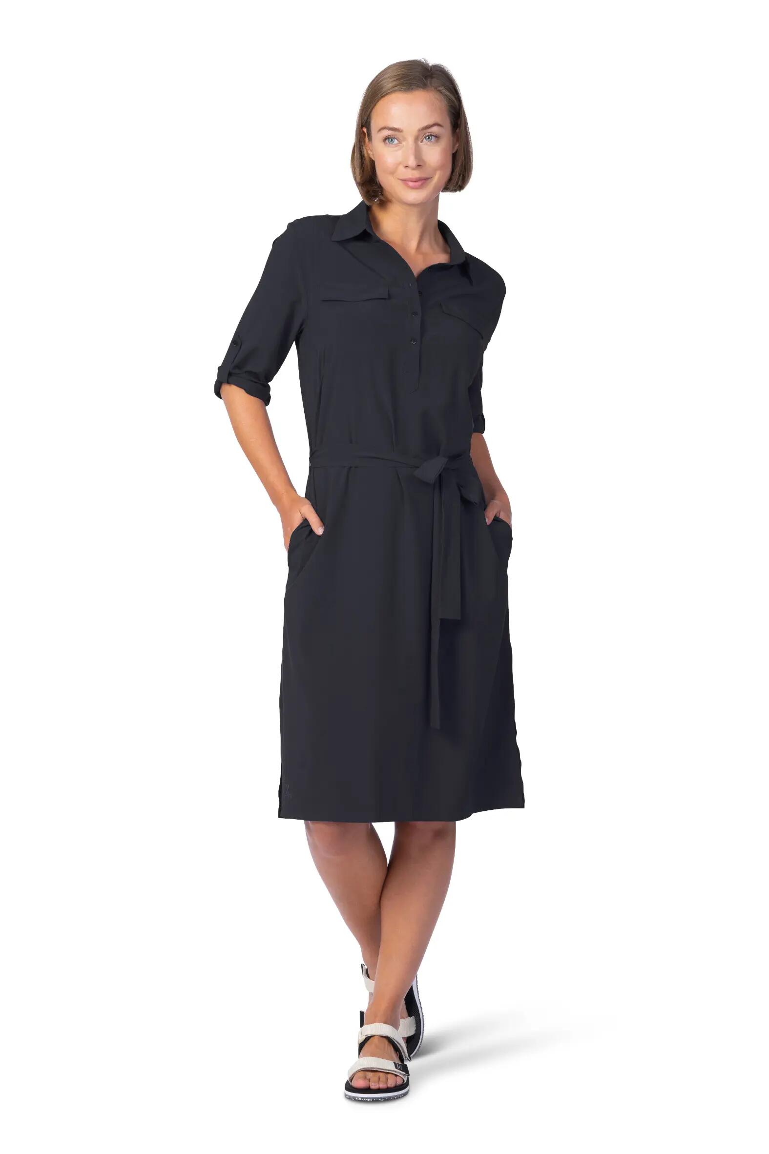 Vestido-camisa elástico para mulher Hannah 5/10
