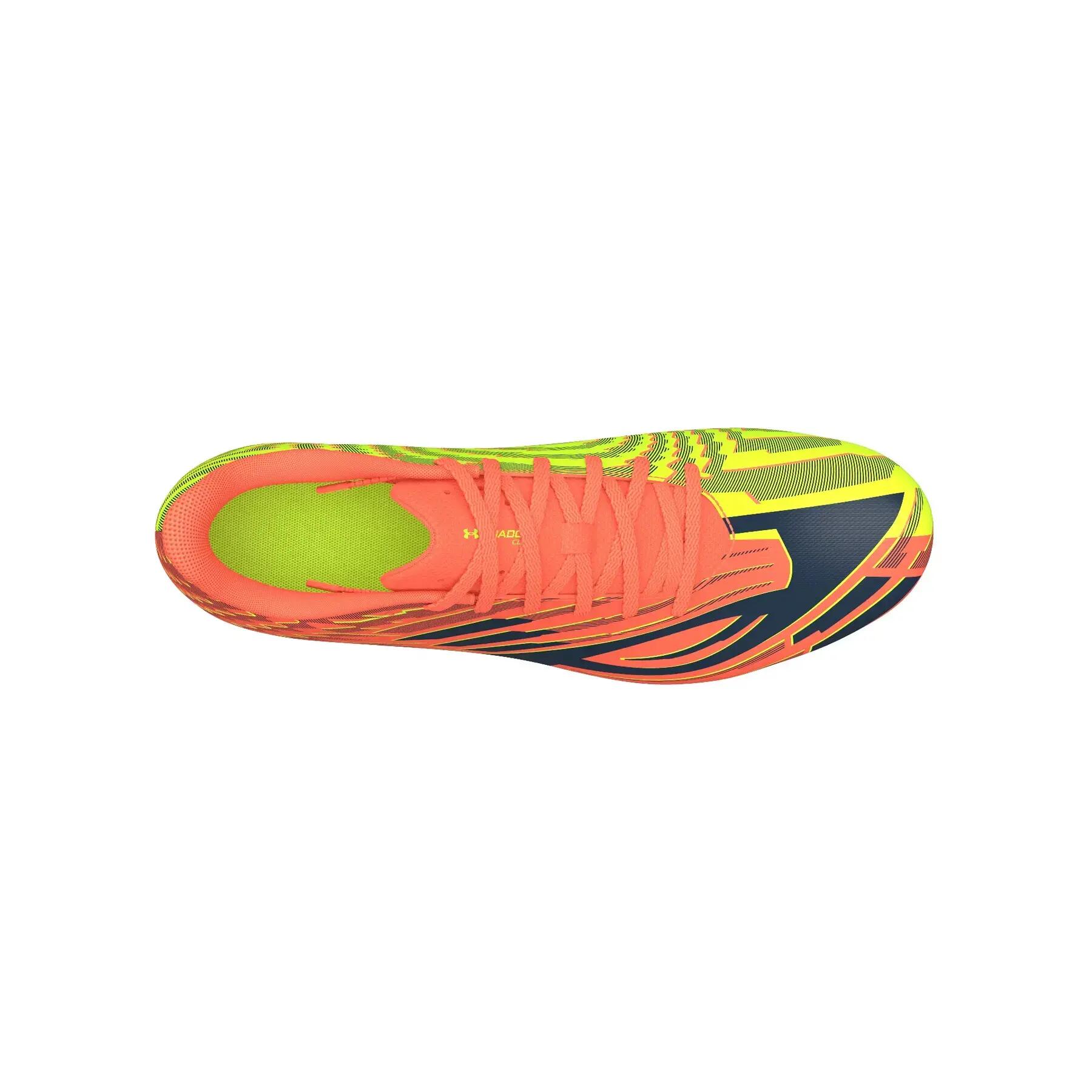 Sapatos de futebol para crianças Under Armour Shadow Club 4 FG 3/6