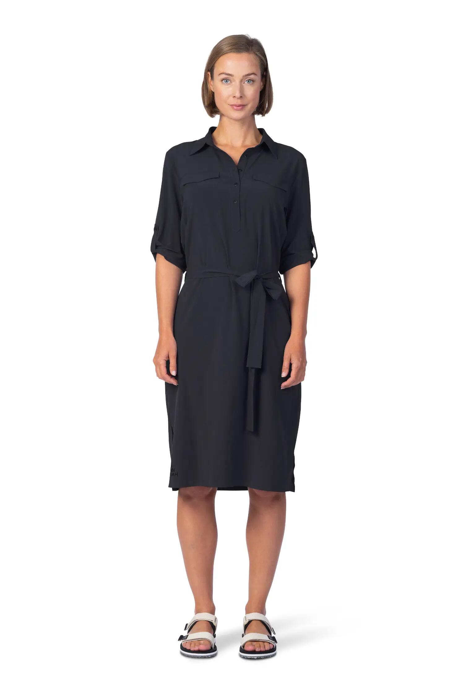 Vestido-camisa elástico para mulher Hannah 3/10