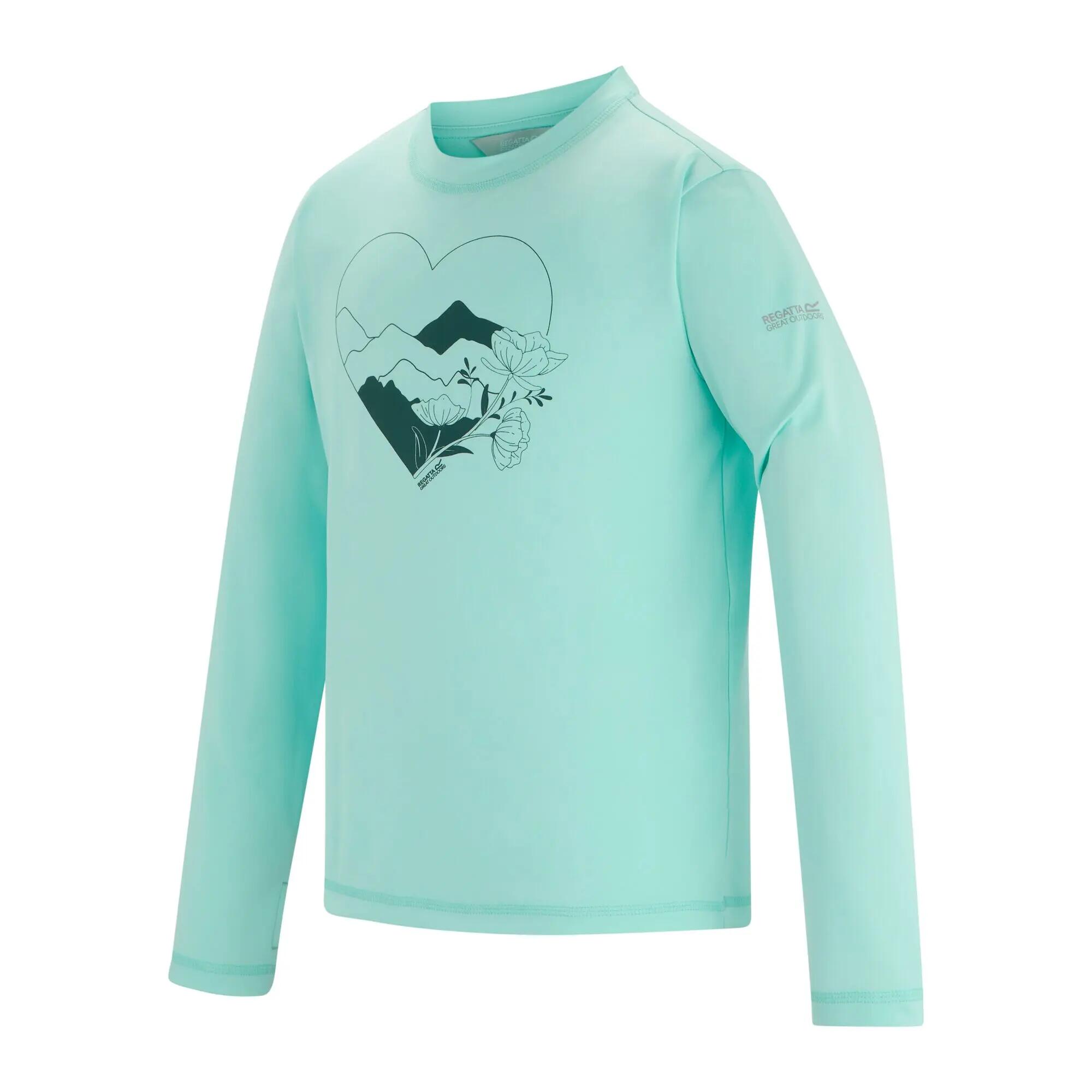T-shirt z długim rękawem dla dziecka Regatta Alvarado 8/9