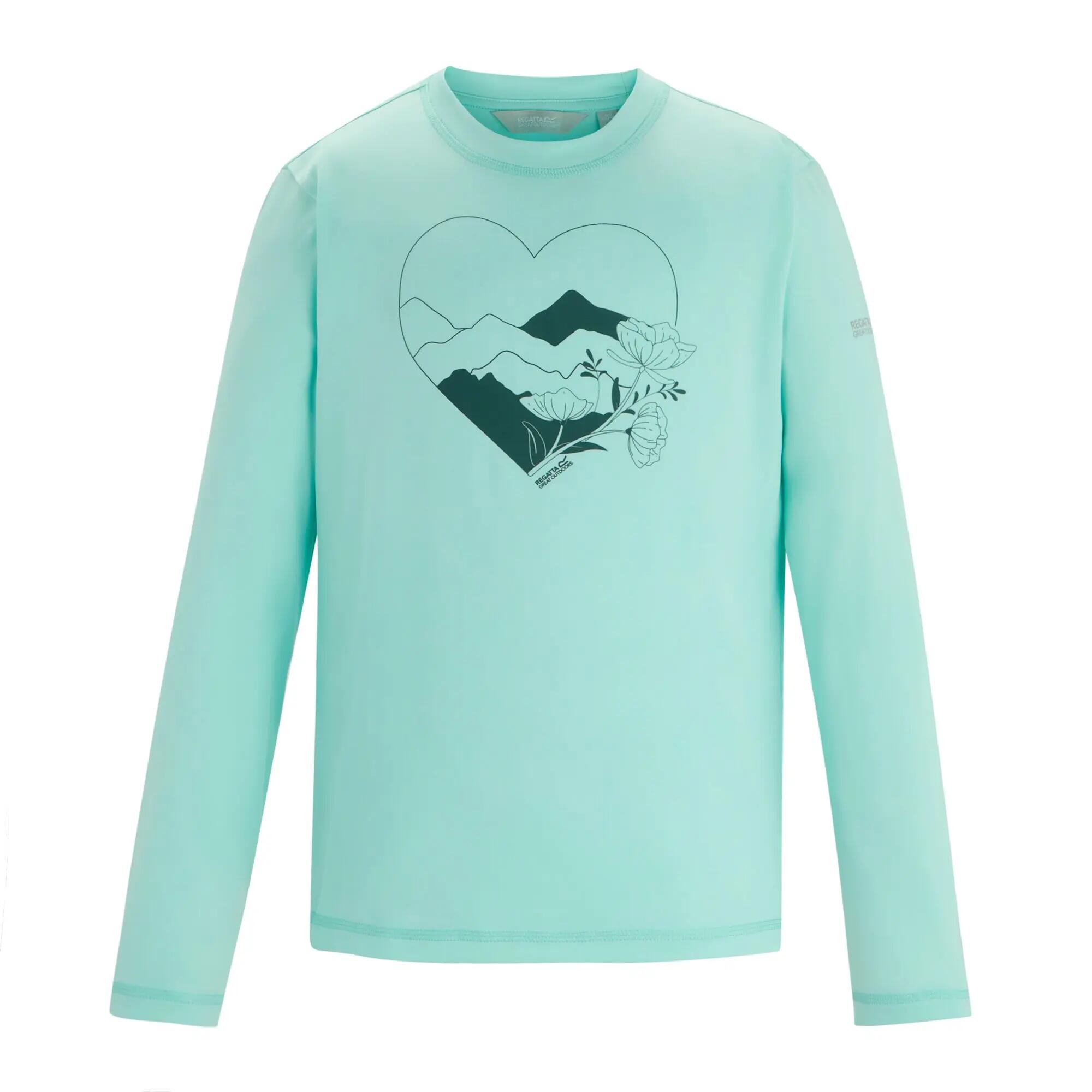 T-shirt z długim rękawem dla dziecka Regatta Alvarado 6/9
