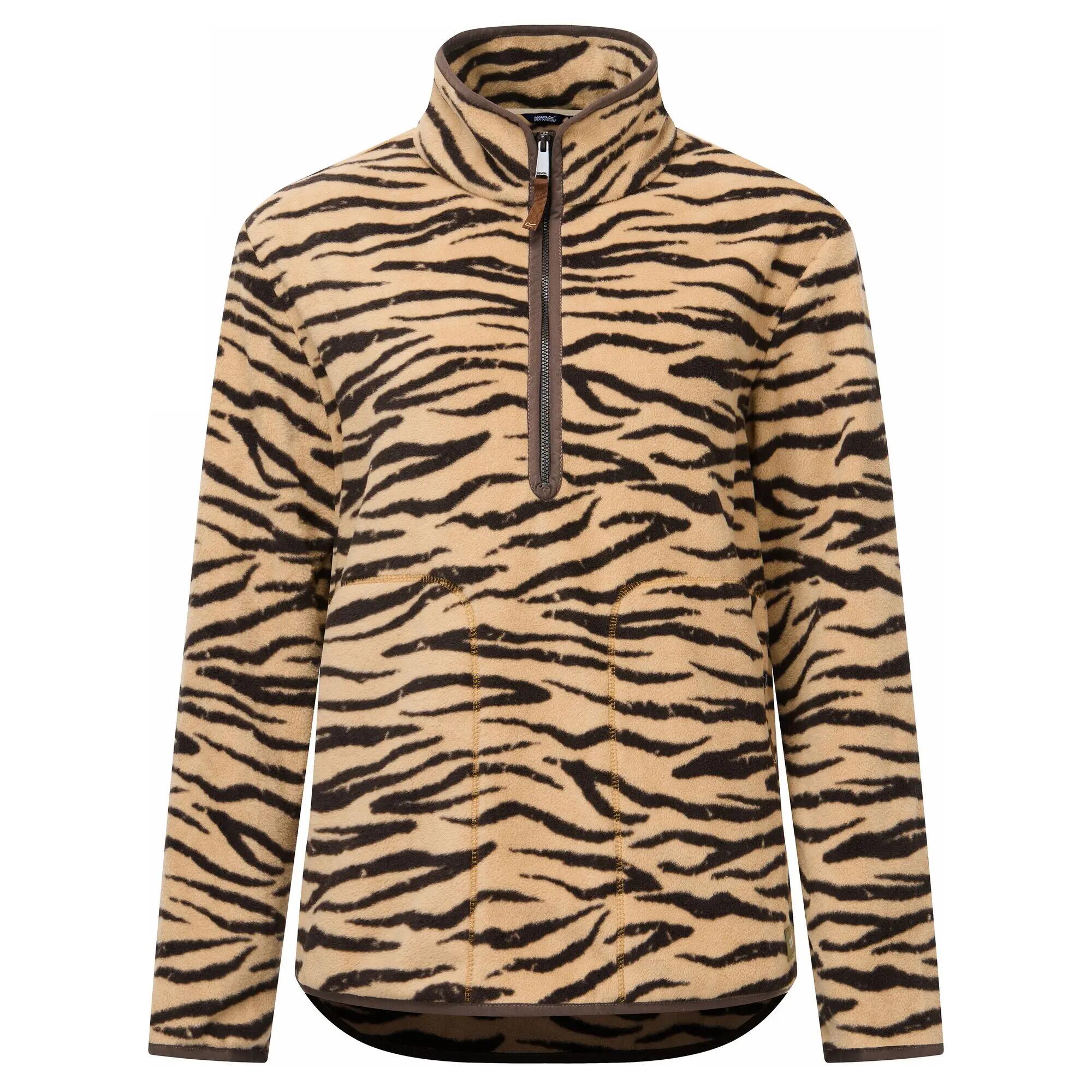 Damen-Fleecejacke Frankie mit halbem Reißverschluss 9/12