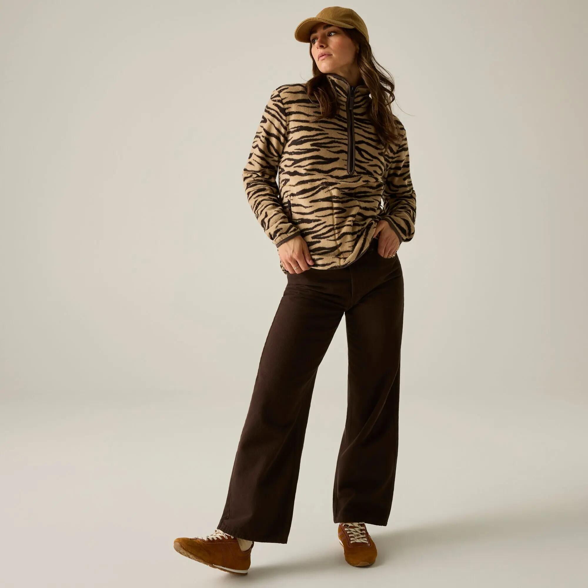 Damen-Fleecejacke Frankie mit halbem Reißverschluss 6/12