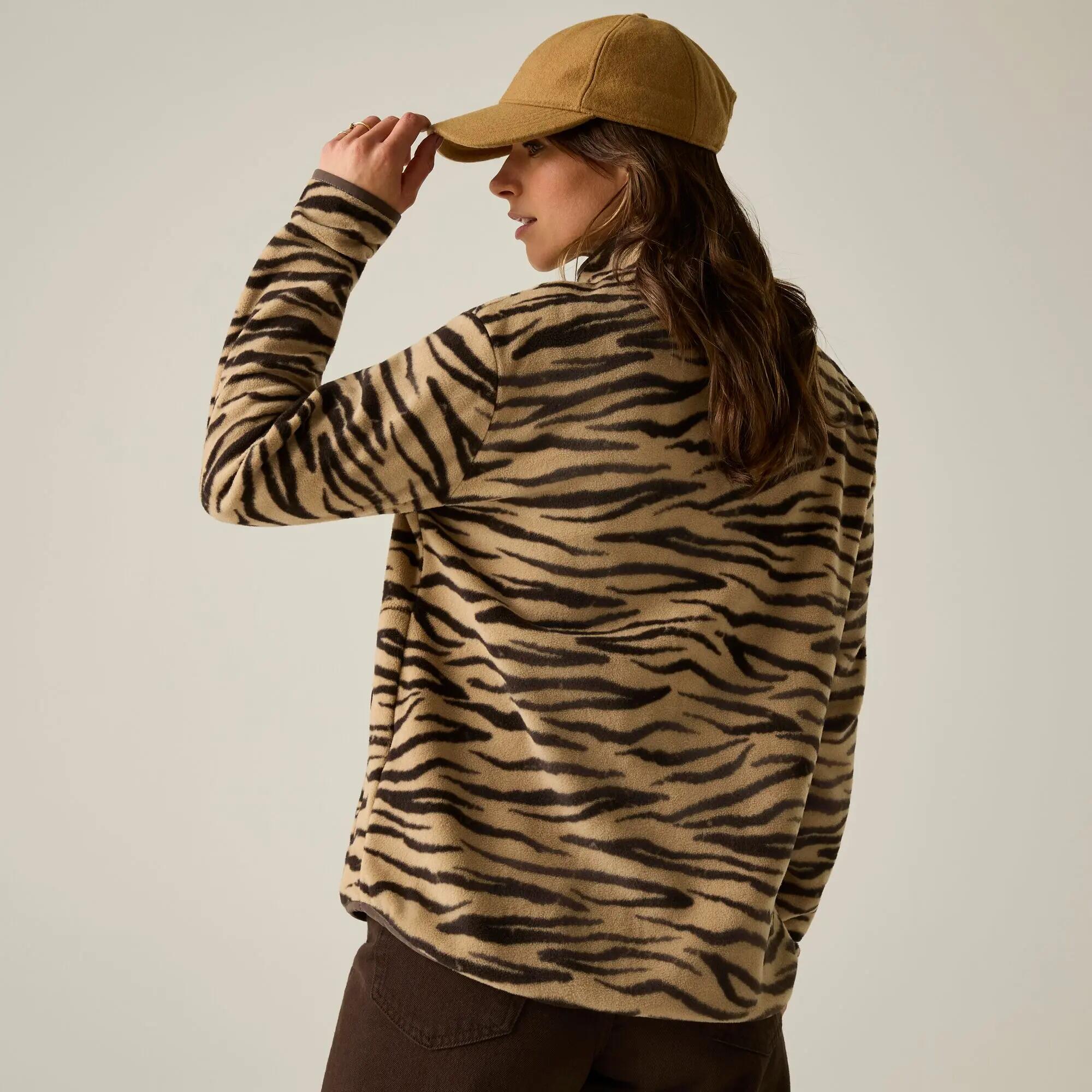 Damen-Fleecejacke Frankie mit halbem Reißverschluss 3/12