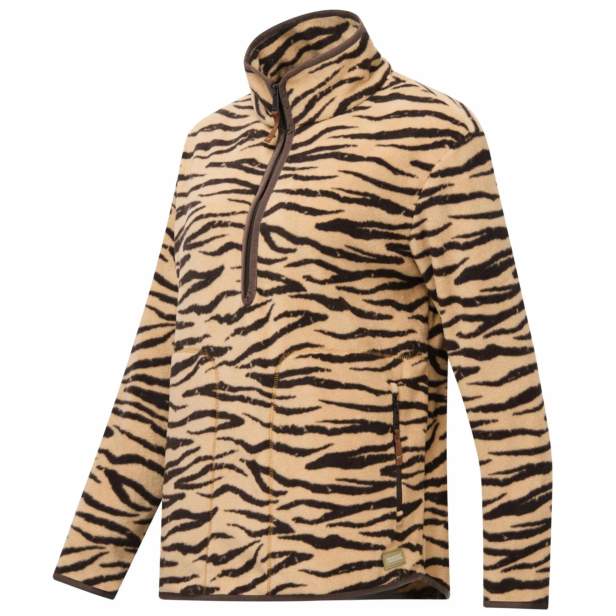 Damen-Fleecejacke Frankie mit halbem Reißverschluss 10/12