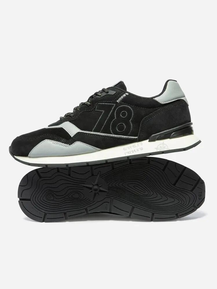 Chaussures - course - hommes - lacets - noir/gris 4/5