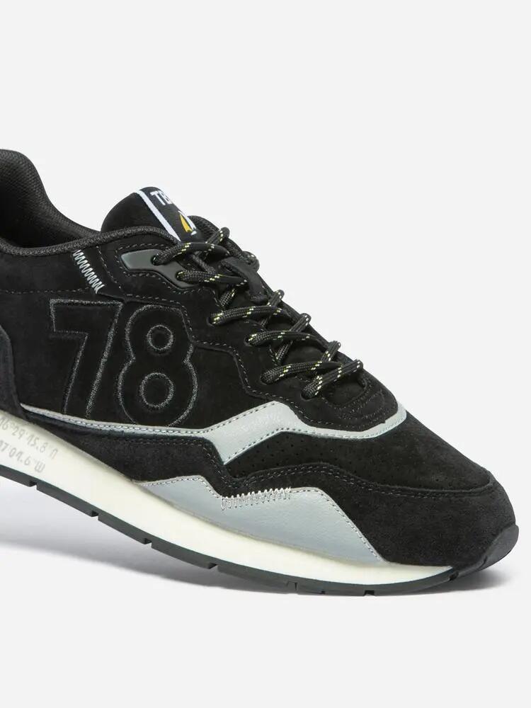 Chaussures - course - hommes - lacets - noir/gris 3/5