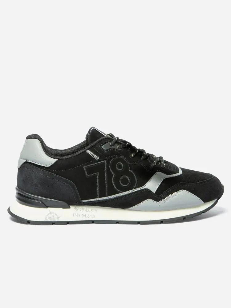Chaussures - course - hommes - lacets - noir/gris 2/5