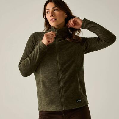 Felpa isolante leggera da donna Mayse con zip completa