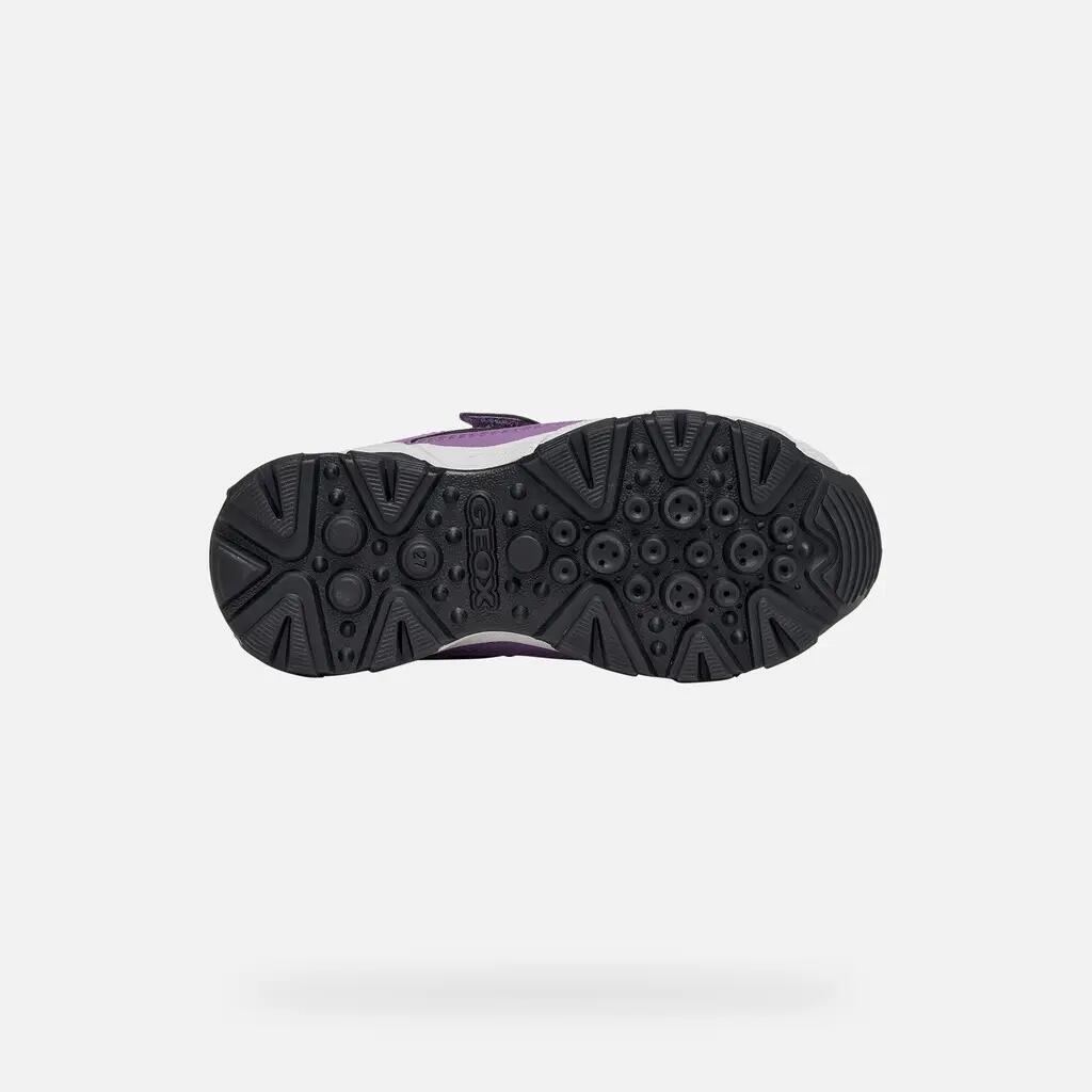Baskets Fille MAGNETAR GIRL Violet/Noir 7/7