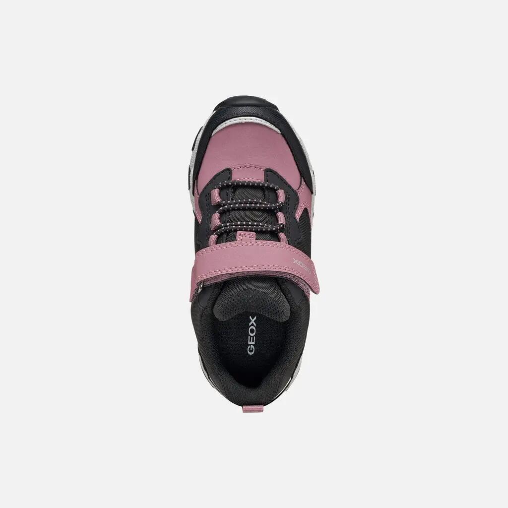 Baskets Fille MAGNETAR GIRL Rose Foncé/Noir 6/7