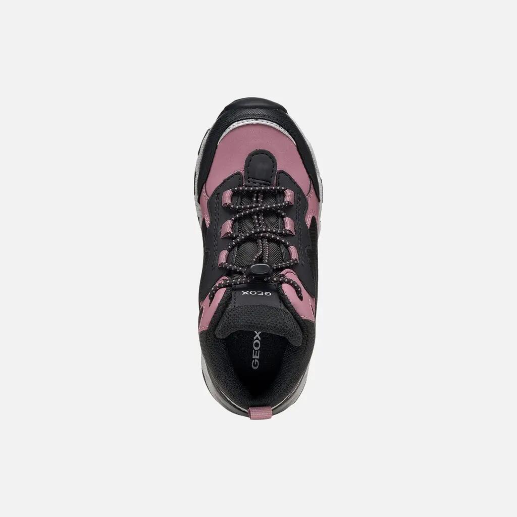 Baskets Fille MAGNETAR GIRL Rose Foncé/Noir 6/7