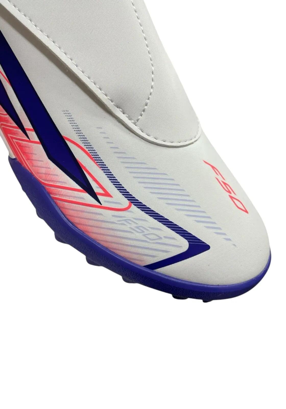 Botas de fútbol para niños adidas F50 Hyperfast Club Vel TF 4/7