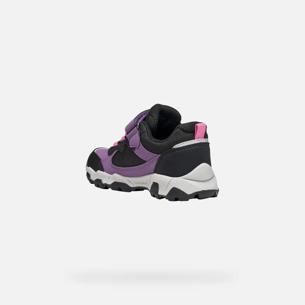 Baskets Fille MAGNETAR GIRL Violet/Noir 4/7