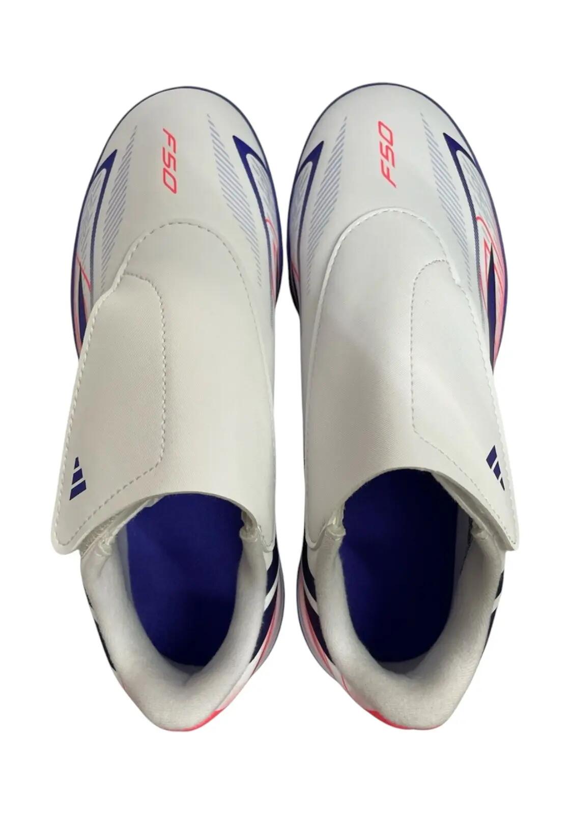 Botas de fútbol para niños adidas F50 Hyperfast Club Vel TF 3/7