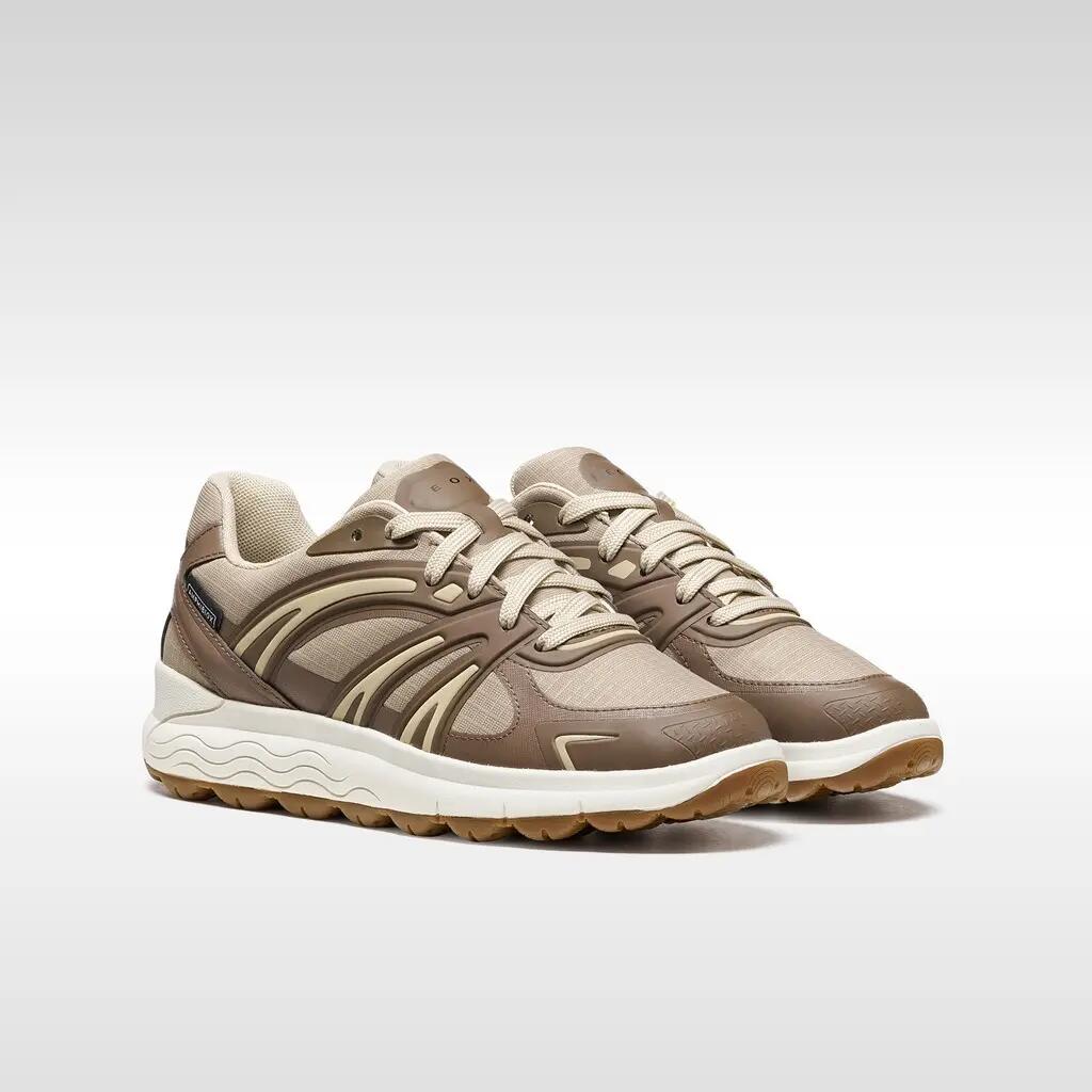 Baskets Femme D SPHERICA 4X4 B ABX Beige/Taupe 3/7